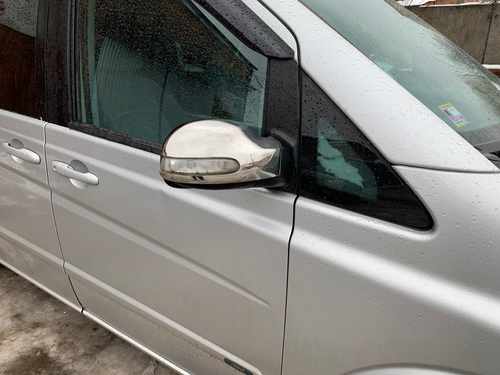 Хром накладки на дзеркала (нерж) Carmos для Mercedes Viano 2004-2010
