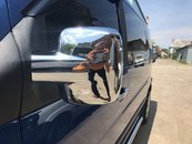 Хром накладки на дзеркала  (ABS пластик) для Mercedes Vito 638