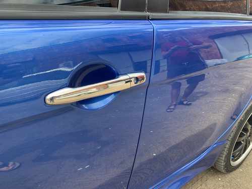 Хром накладки для Mitsubishi Lancer 10, Outlander 06-22, ASX 2010+ накладки на ручки KEY нерж Carmos (Туреччина)