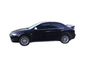 Хром накладки на нижні молдинги стекол Omsa Line для Mitsubishi Lancer 2007-