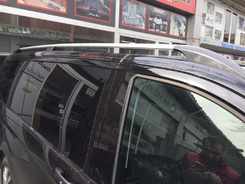 Рейлінги ELITE Хром (пласт. ніжка) Середня база (Long) для Mercedes Vito / V W447 2014↗ мм.