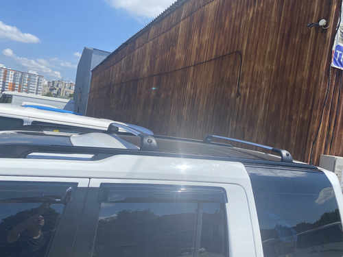 Перемички на рейлінги (2 шт) сірі для Land Rover Discovery IV