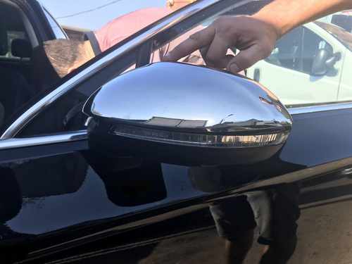 Хром накладки на дзеркала (нерж.) для VW Passat B8 2015-