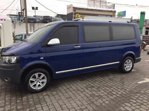 Хром молдинги на двері (нерж.) для VW T5, T6 Omsa Line довга база 7шт.
