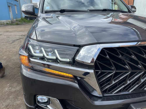 Передні фари Full LED стиль Lexus для Toyota Land Cruiser 200 2016