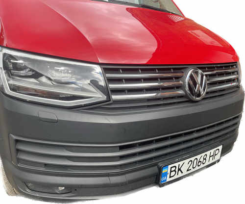 Хром накладка на решітку 4шт. (нерж.) Carmos для VW T6 Transporter 2015+