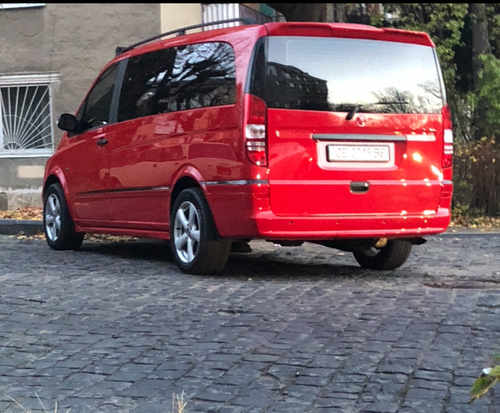 Спойлер анатомік (під фарбування) для Mercedes Viano 2004-2015 рр.
