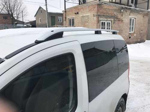 Рейлінги Skyport Grey V2 для Peugeot Bipper 2008↗ мм.