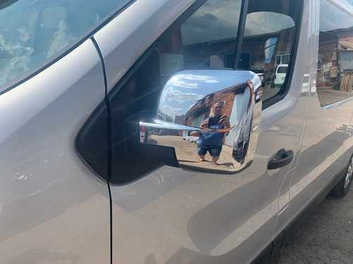 Хром накладки для Opel Vivaro 2015+ накладки на дзеркала пласт Carmos (Туреччина)