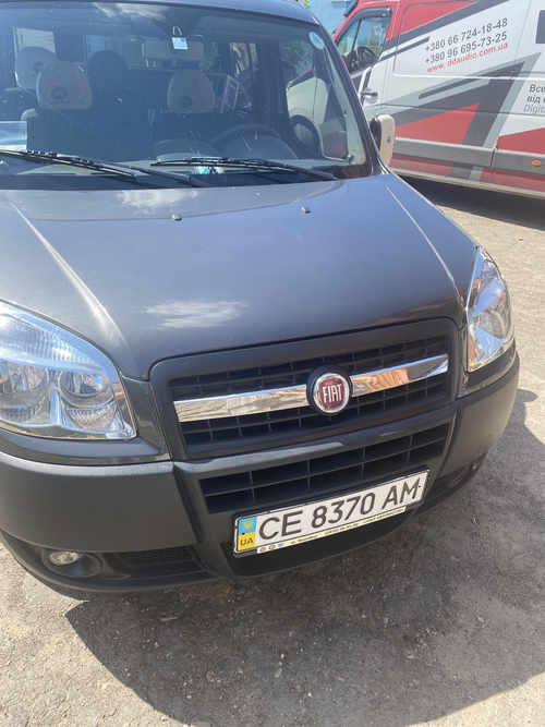 Хром накладки решітку для Fiat Doblo 2006-2009