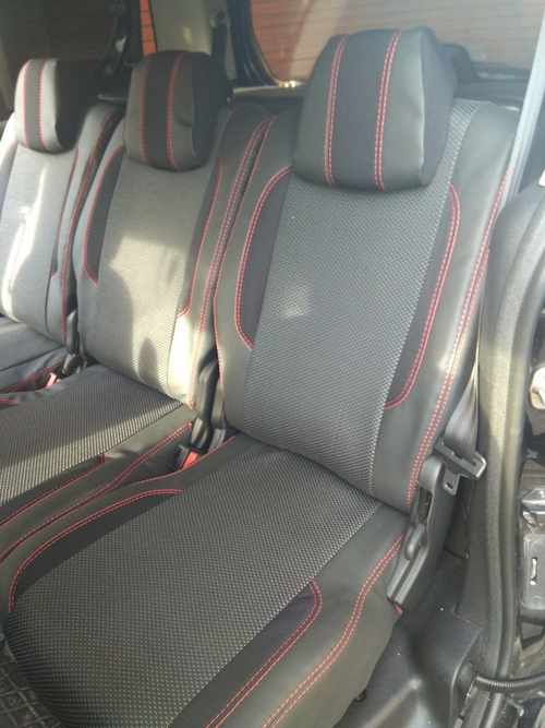 Авточохли (тканина↗кожзам, Premium) Повний салон для Citroen Berlingo 2008-2018 років.
