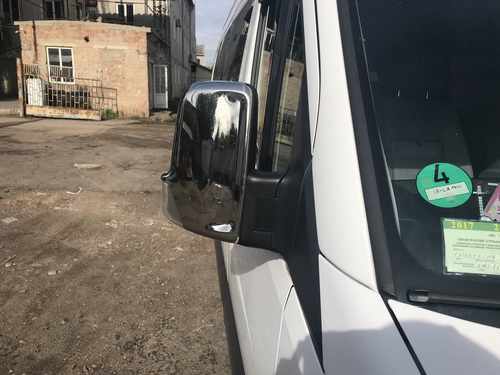 Хром накладки на дзеркала (нерж.) Omsa для VW Crafter 2006-2017