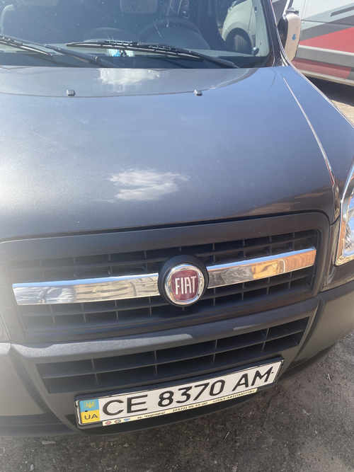Хром накладки решітку для Fiat Doblo 2006-2009