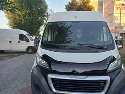 Дефлектор капота 2014-2022 (EuroCap) для Peugeot Boxer 2006↗ та 2014↗ мм.