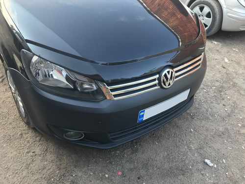 Хром накладки на решітку радіатора (нерж) 2 шт Omsa Line для VW Caddy 2011+