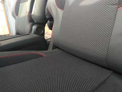 Авточохли (тканина↗кожзам, Premium) Повний салон для Citroen Berlingo 2008-2018 років.