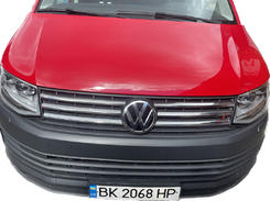 Накладки на решітку Хром (4 шт, нерж) OmsaLine - Італійська нержавейка для Volkswagen T6 2015-2019 
