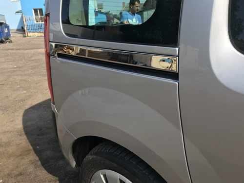 Хром молдинг під зсувну двері (2 шт) для Renault Kangoo 2008+