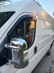Вітровики (2 шт, Niken) для Peugeot Boxer 2006↗ та 2014↗ мм.