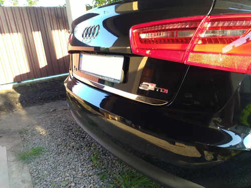 Кромка багажника (нерж.) для Audi A6 C7 2011-2017 рр.