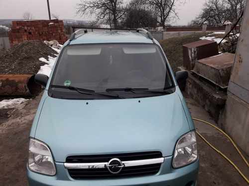 Рейлінги Хром для Opel Agila 2000-2007 рр.