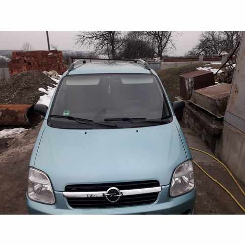 Рейлінги Хром для Opel Agila 2000-2007 рр.