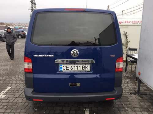 Хром накладка над номером на кришку багажника (нерж.) 1-дверн.(ляда) для VW T5 2003-2015 Omsa Line (Туреччина)