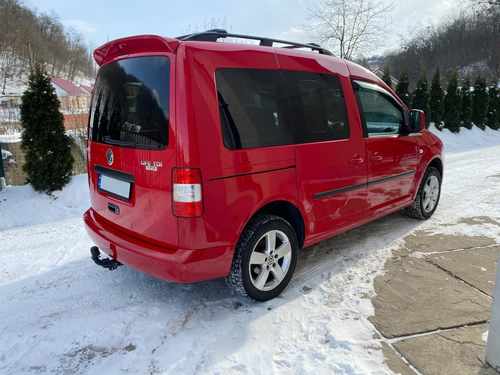 Спойлер Інче для VW Caddy 2004/2011-2015 (ляда)