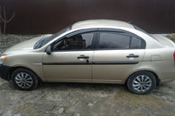 Вітровики (4 шт., Sunplex Sport) для Hyundai Accent 2006-2010рр.