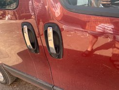 Хром накладки на ручки (4 шт) для Fiat Doblo 2010-/Opel Combo 2011+
