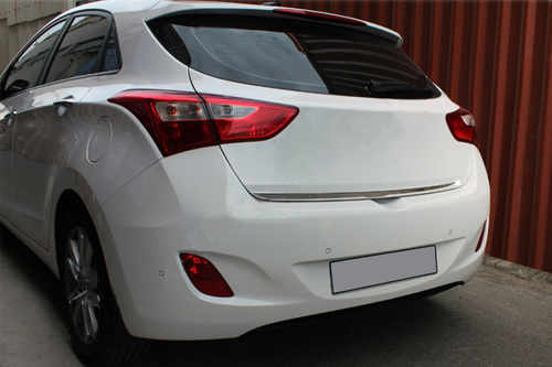 Кромка багажника (HB, нерж) для Hyundai I-30 2012-2017 рр.