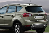 Хром накладки для Ford Kuga 2008 Кромка нержавійка Carmos (Туреччина)
