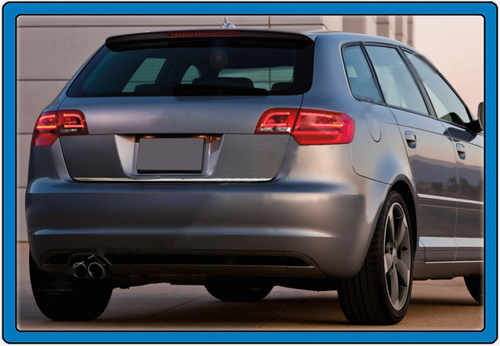 Кромка багажника (нерж) для Audi A3 2012-2020 рр.