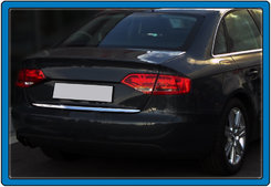 Кромка багажника (sedan, нерж.) для Audi A4 B8 2007-2015рр.