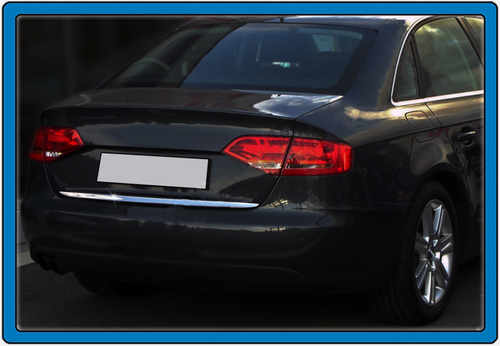 Кромка багажника (sedan, нерж.) для Audi A4 B8 2007-2015рр.