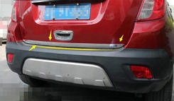Кромка багажника (нерж.) Carmos - Турецька сталь для Opel Mokka 2012-2021 рр.