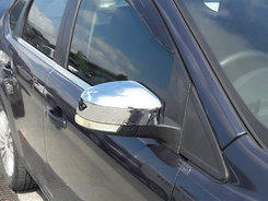 Хром накладки на зеркала для Ford Focus II, III 2008-2018, Ford Mondeo 2008-2014