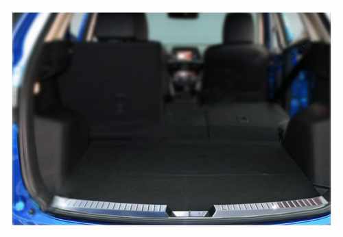 Накладка на задній порог (нерж) для Mazda CX-5 2012-2017