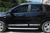 Хром молдинг дверний (нерж.) для Nissan Qashqai 2006+