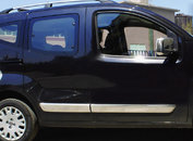 Хром молдинги на двері Carmos для Fiat Fiorino/Qubo 2008+