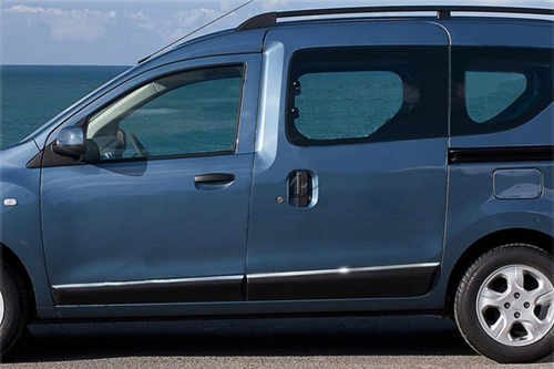 Хром молдинг дверний (нерж.) для Renault Dokker 2013+