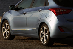 Молдинг дверний (4 шт, нерж.) для Hyundai I-30 2012-2017рр.