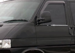 Хром нижні молдинги стекол Carmos для VW T4 1995-2003