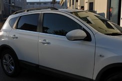 Хром нижні молдинги стекол (нерж.) для Renault Dokker 2013+