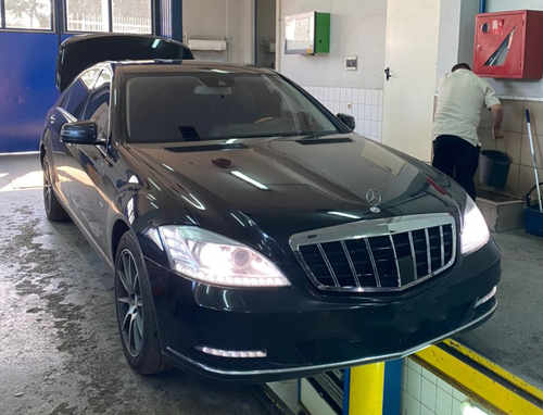 Решітка радіатора GT для Mercedes S-сlass W221