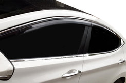 Повна окантовка стекол (10 шт, нерж.) для Hyundai Elantra 2011-2015рр.