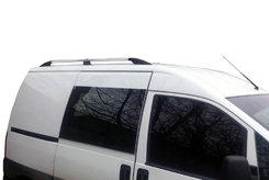 Рейлинги, цвет Хром Короткая база, Пластиковые ножки для Fiat Scudo 1996-2007 гг.