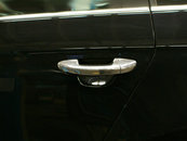 Хром накладки на дверні ручки (нерж.) 2-дверн. Omsa для Skoda Roomster 2004-2010