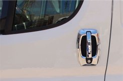 Хром накладки вокруг ручок (4 шт) для Fiat Ducato 2006+