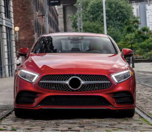 Передня решітка (Diamond Silver) для Mercedes CLS C257 2018-рр.